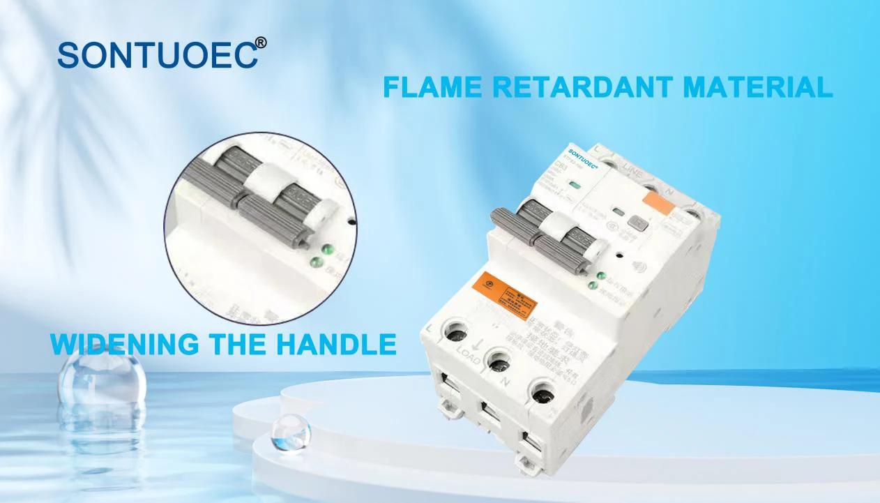 100A 2p 4p Multifunctional RCBO
