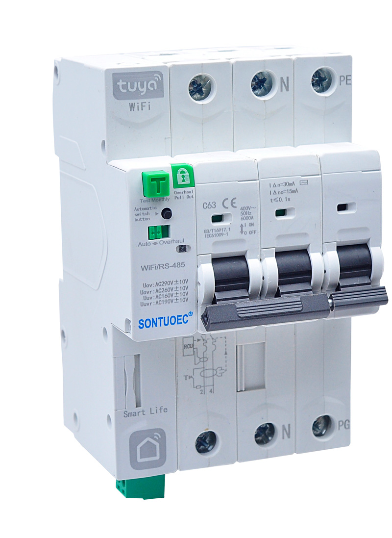 IoT 4G Circuit Breaker WiFi Tuya APP Control Remote Wireless Remote