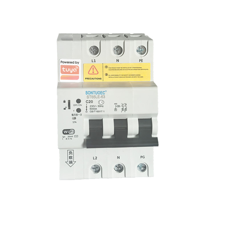 WiFi ST65LE-63wf2 Serie Multifunzionale IoT Intelligente RCBO Intelligent Circuit Breaker